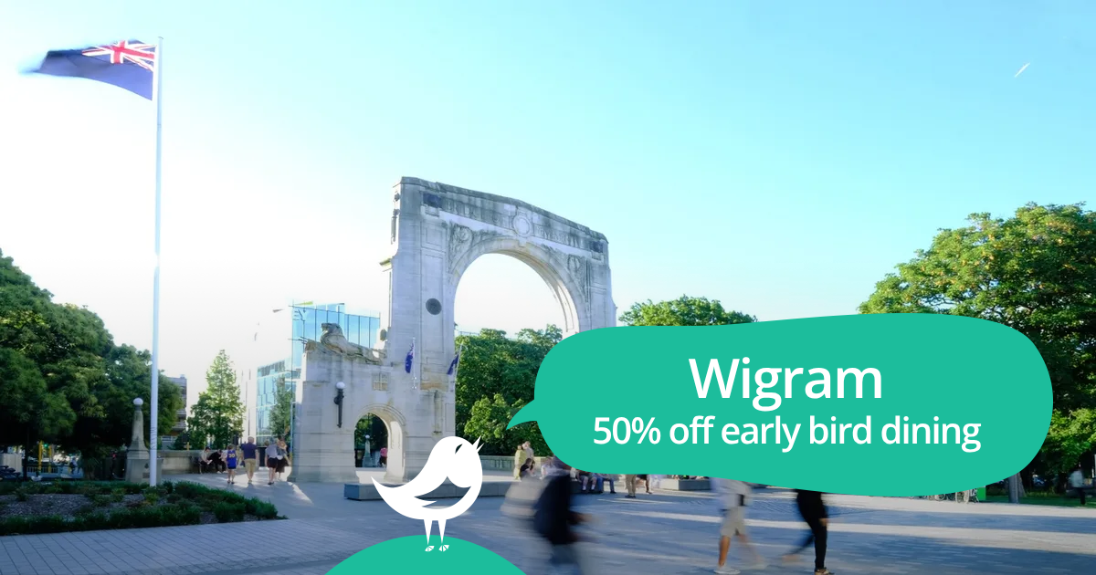 Wigram Restaurants: 50% off Dinner Deals with First Table