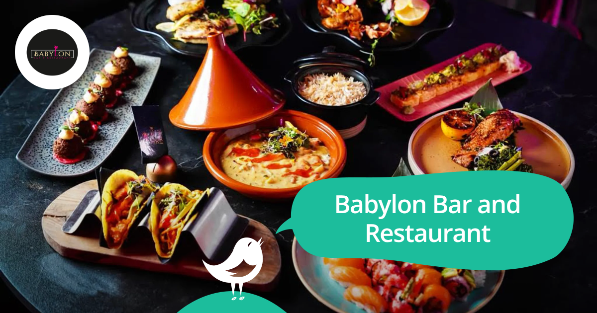 Babylon Bar and Restaurant: Book any time at everyday prices