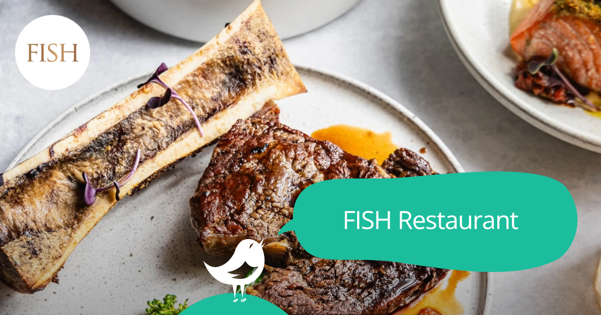 FISH Restaurant: Book any time at everyday prices
