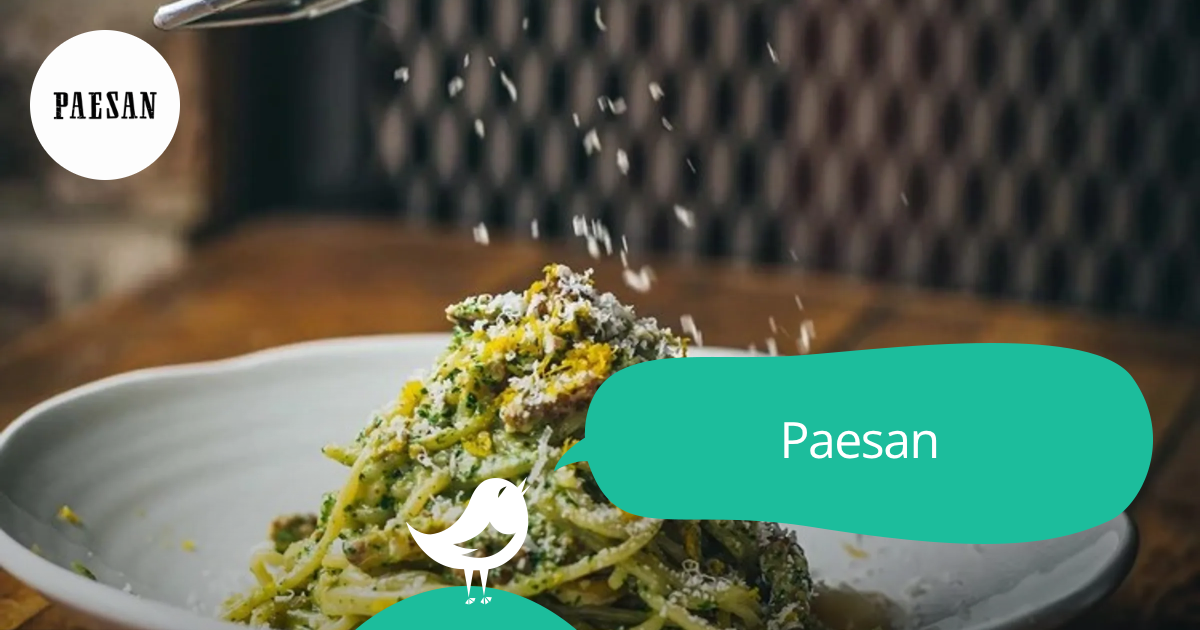 Paesan: 50% off the first table of the night with First Table