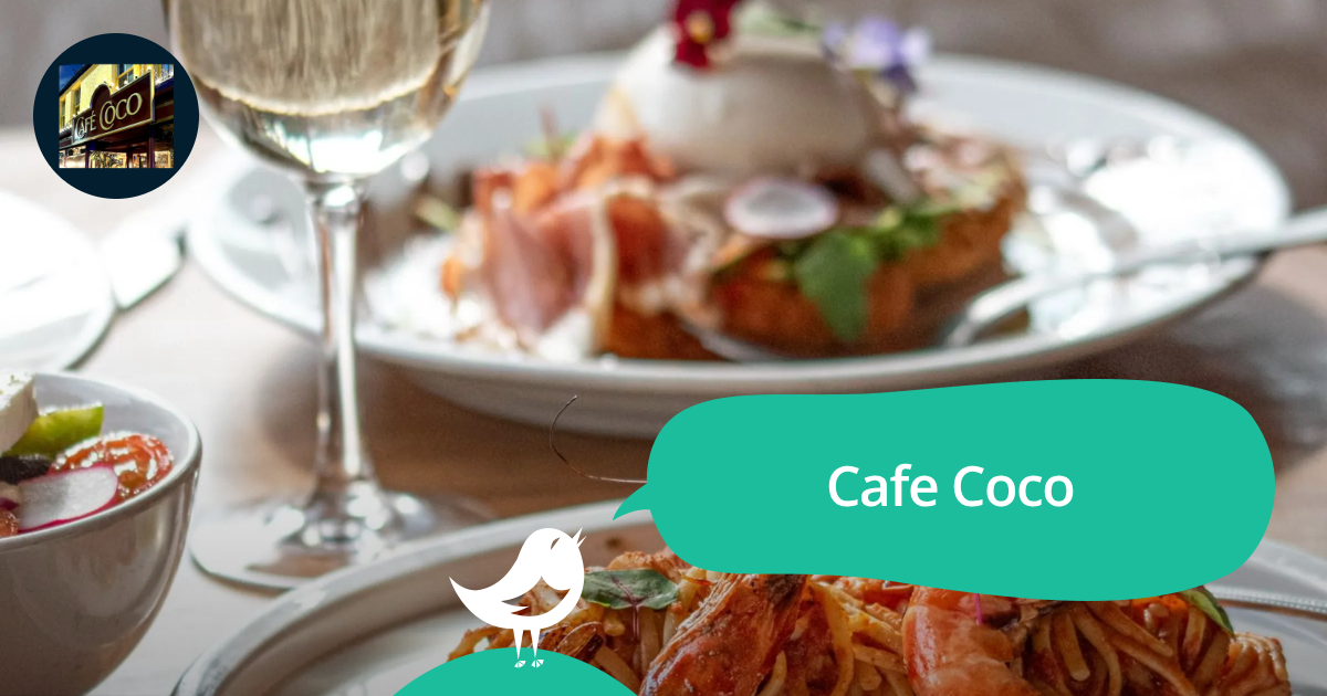 Cafe Coco: 50% off the first table of the night with First Table