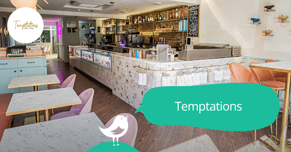 Temptations Cafe & Dessert Lounge: Book any time at everyday prices
