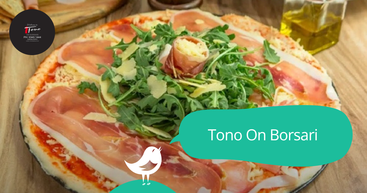 Tono On Borsari: 50% off the first table of the night with First Table