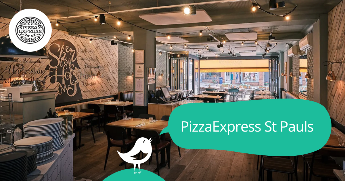 PizzaExpress St Pauls: 50% off the first table of the night with First ...