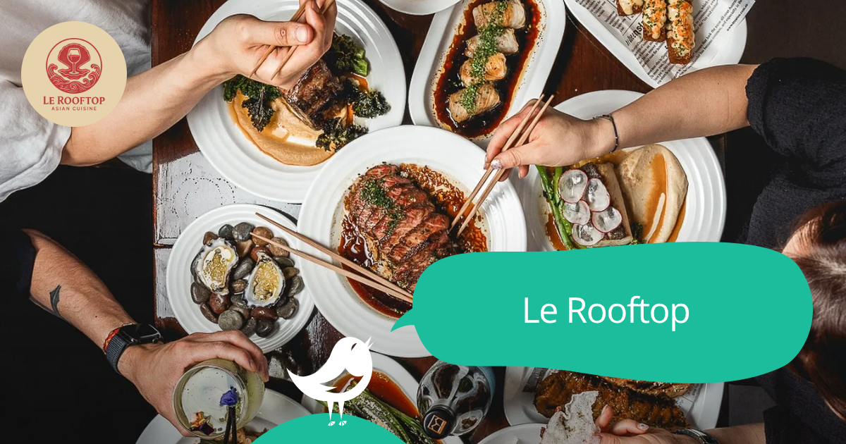 Le Rooftop: 50% off the first table of the night with First Table