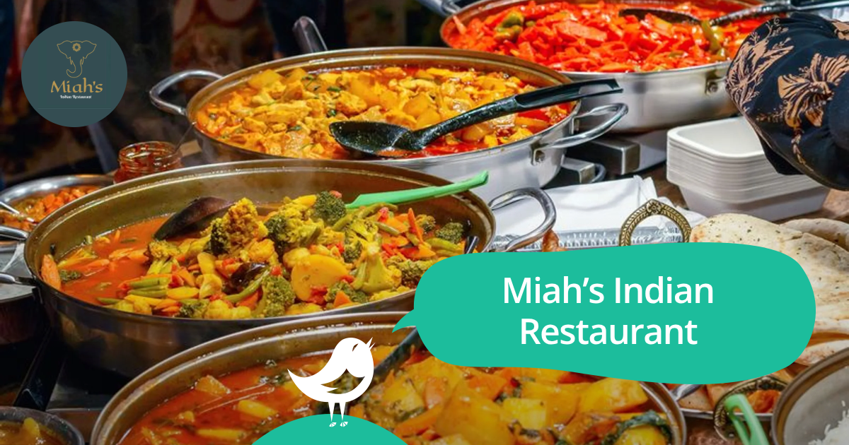 Miah’s Indian Restaurant: Book any time at everyday prices