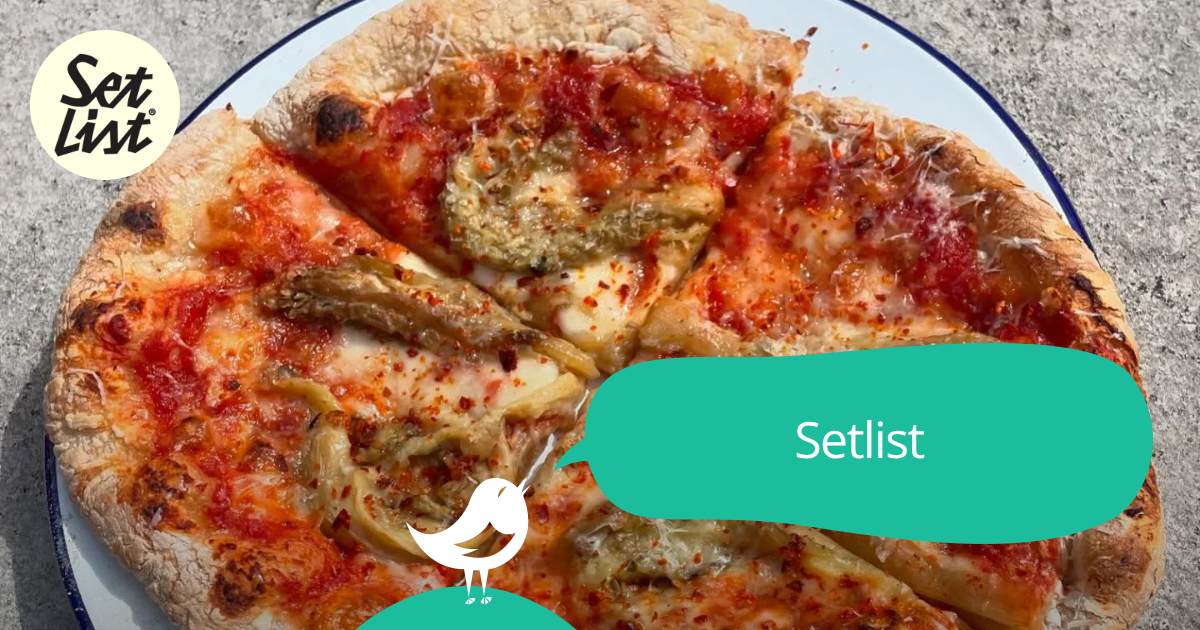 Setlist menu and prices | First Table