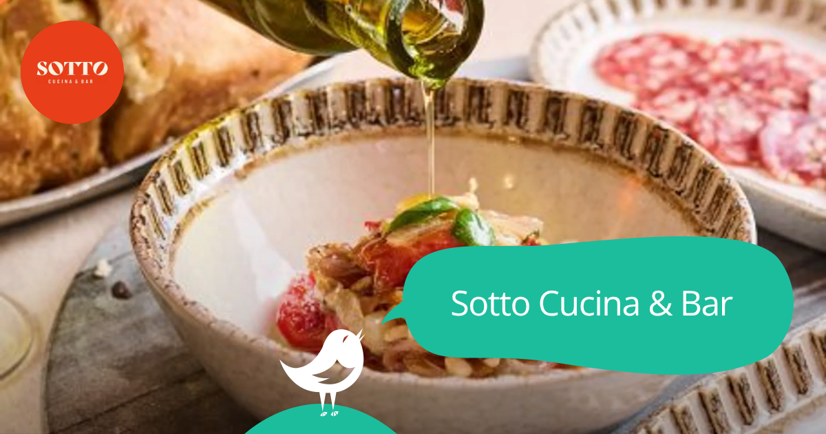 Sotto Cucina & Bar: 50% off the first table of the night with First Table