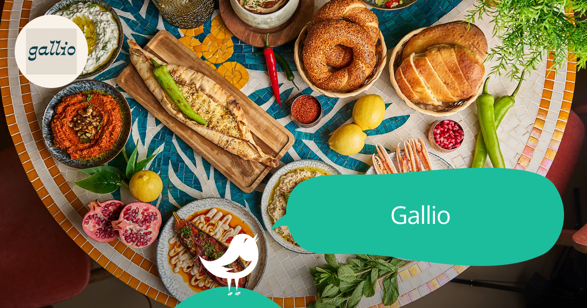 Gallio Canary Wharf: 50% off breakfast and lunch with First Table