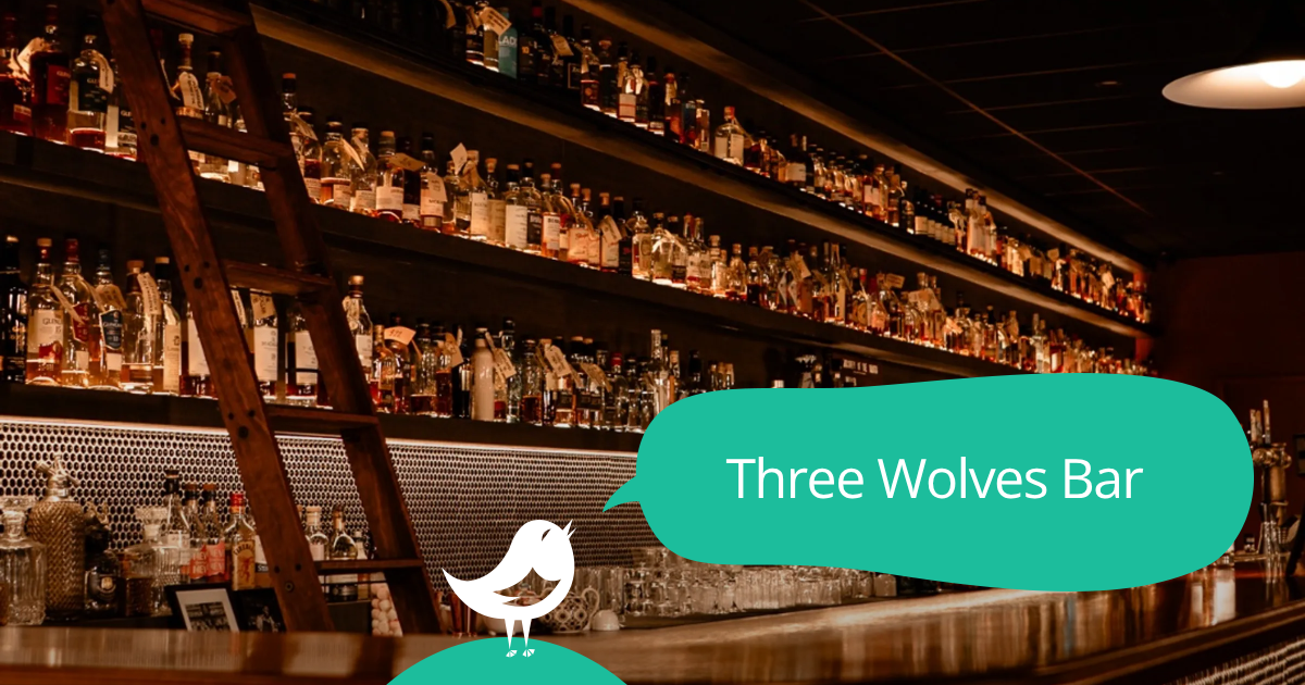 Three Wolves Bar: 50% off the first table of the night with First Table