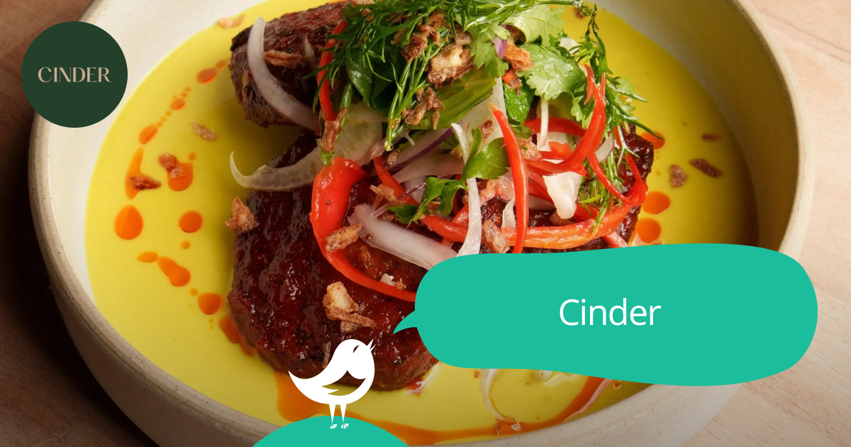 Cinder: 50% off the first table of the night with First Table