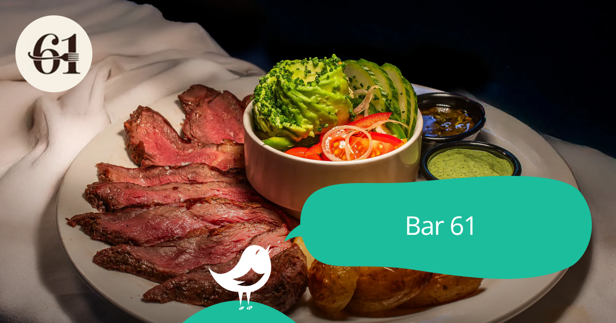 Bar 61 Restaurant: 50% off the first table of the night with First Table
