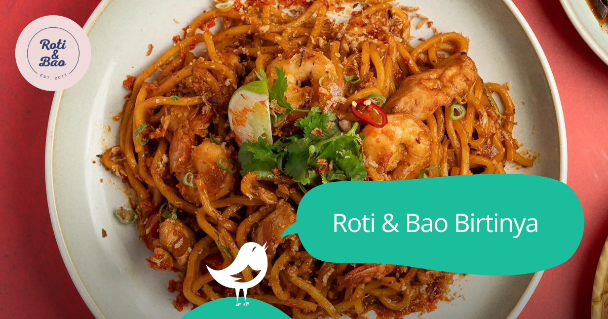 Roti & Bao Birtinya: 50% off the first table of the night with First Table