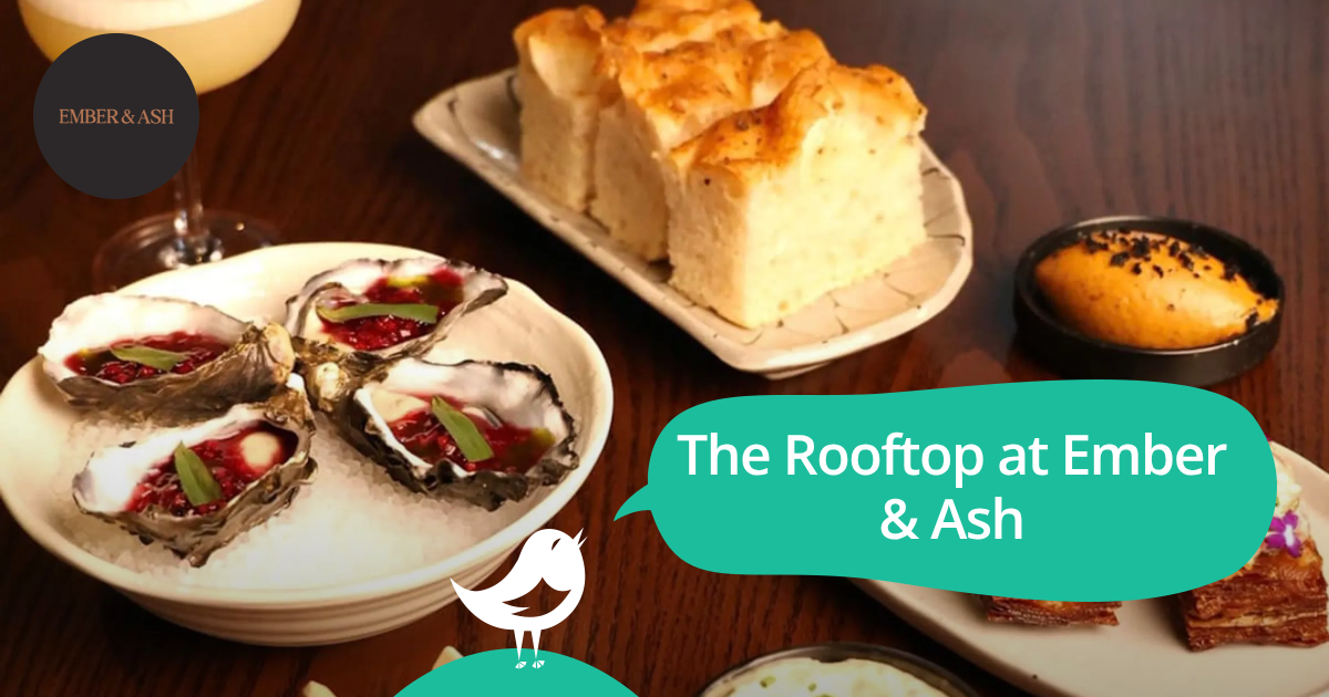 The Rooftop at Ember & Ash: Book any time at everyday prices