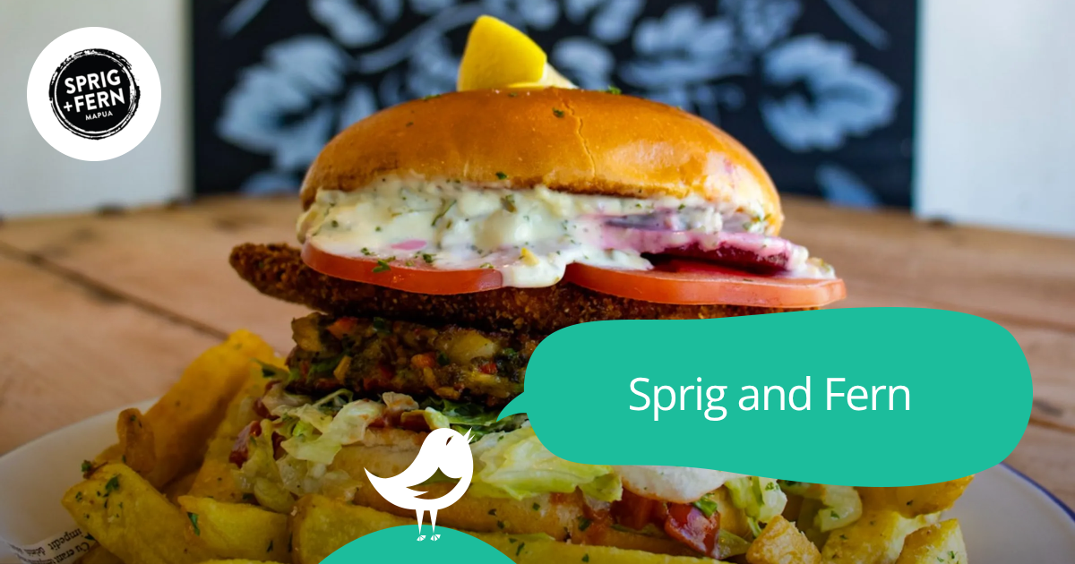 Sprig and Fern Mapua: 50% off the first table of the night with First Table