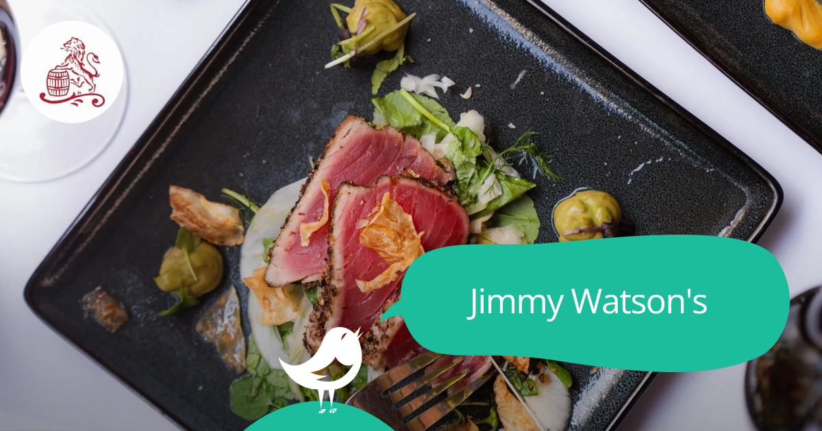 Jimmy Watson's Wine Bar: 50% off lunch with First Table