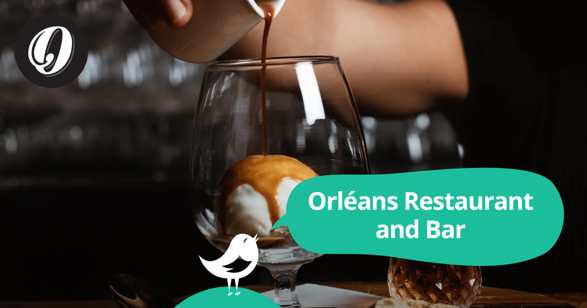 Orléans Restaurant and Bar 50 off the first table of the night with