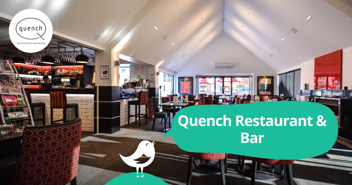 Quench Restaurant & Bar 50 off the first table of the night with
