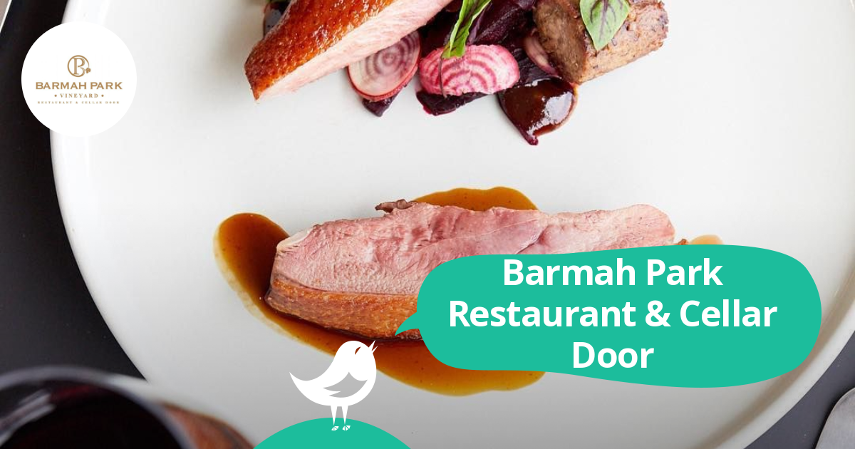 Barmah Park Restaurant Cellar Door 50 off the first table of