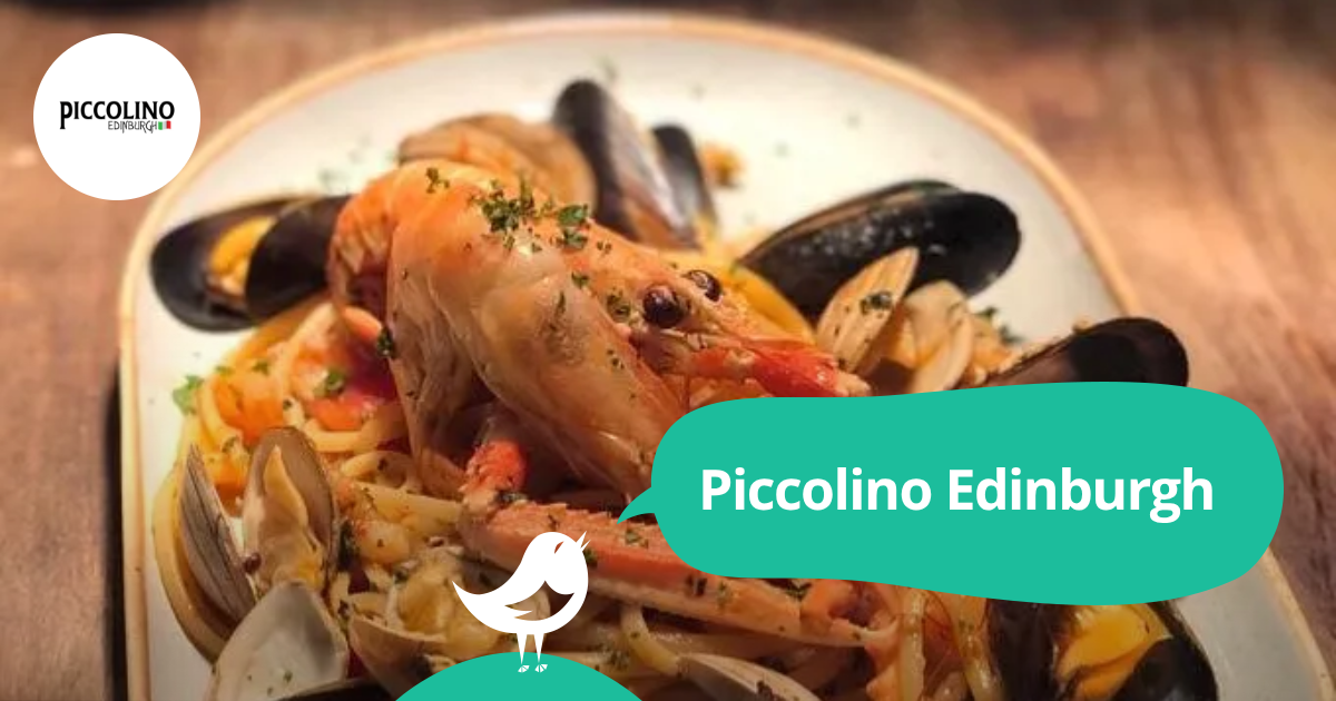 Piccolino Edinburgh 50 off the first table of the night with First Table