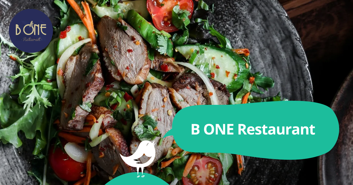 B ONE Restaurant: 50% off the first table of the night with First Table
