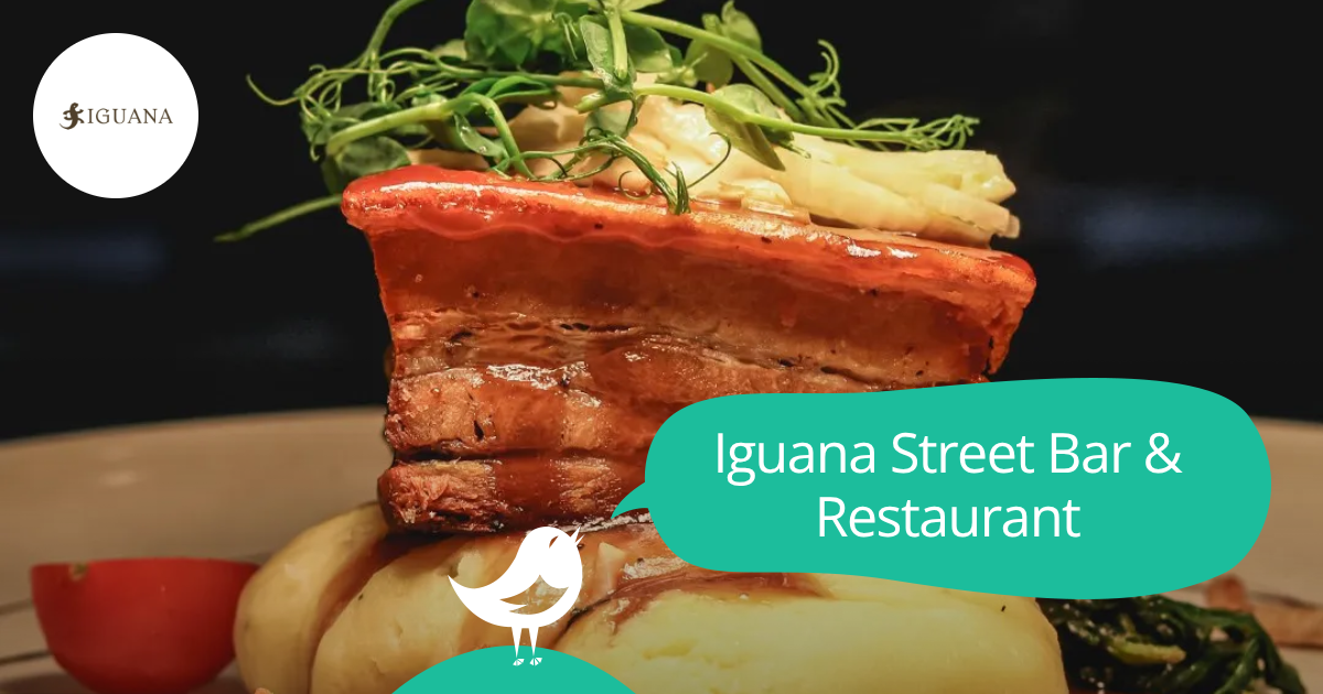 Iguana Street Bar & Restaurant: 50% off the first table of the night ...