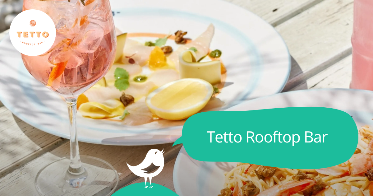 Tetto Rooftop Bar: 50% off the first table of the night with First Table