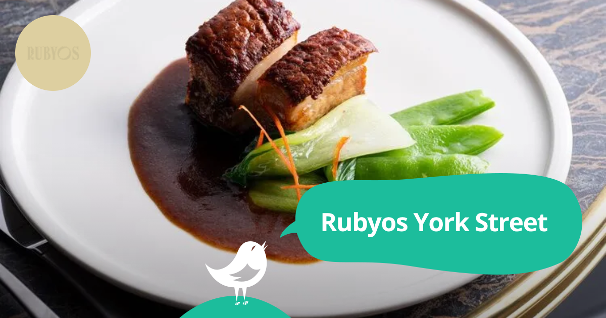 Rubyos York Street: Book any time at everyday prices