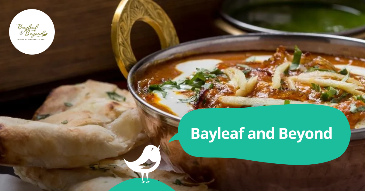 Bayleaf and Beyond Indian Restaurant and Bar 50 off the first table