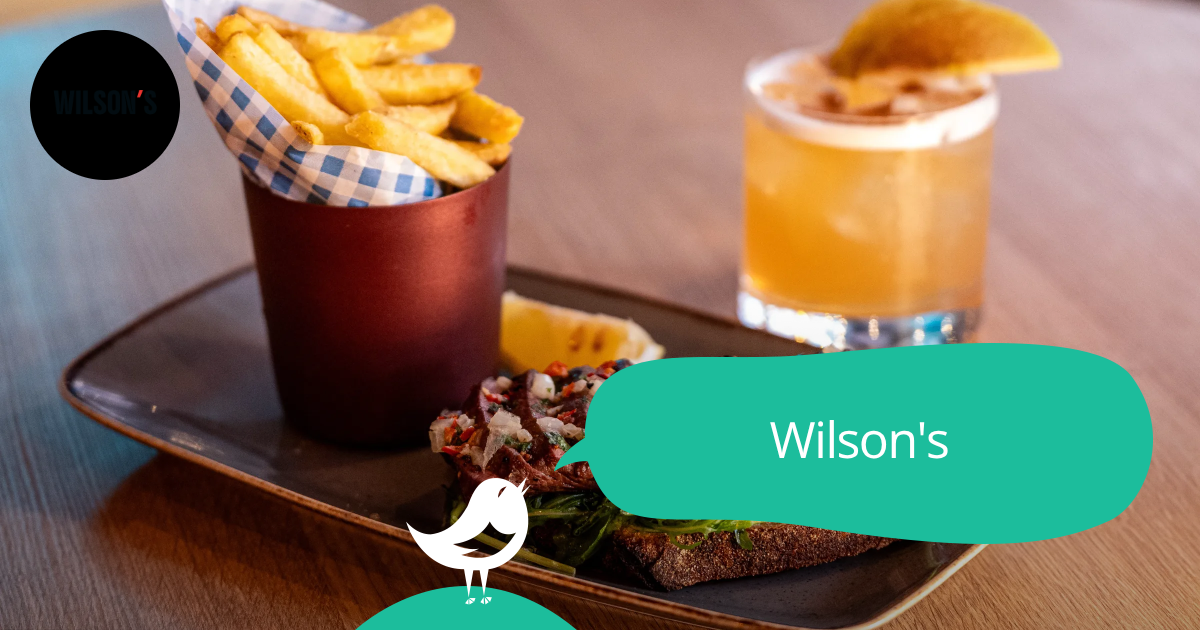 Wilson's: 50% off the first table of the night with First Table