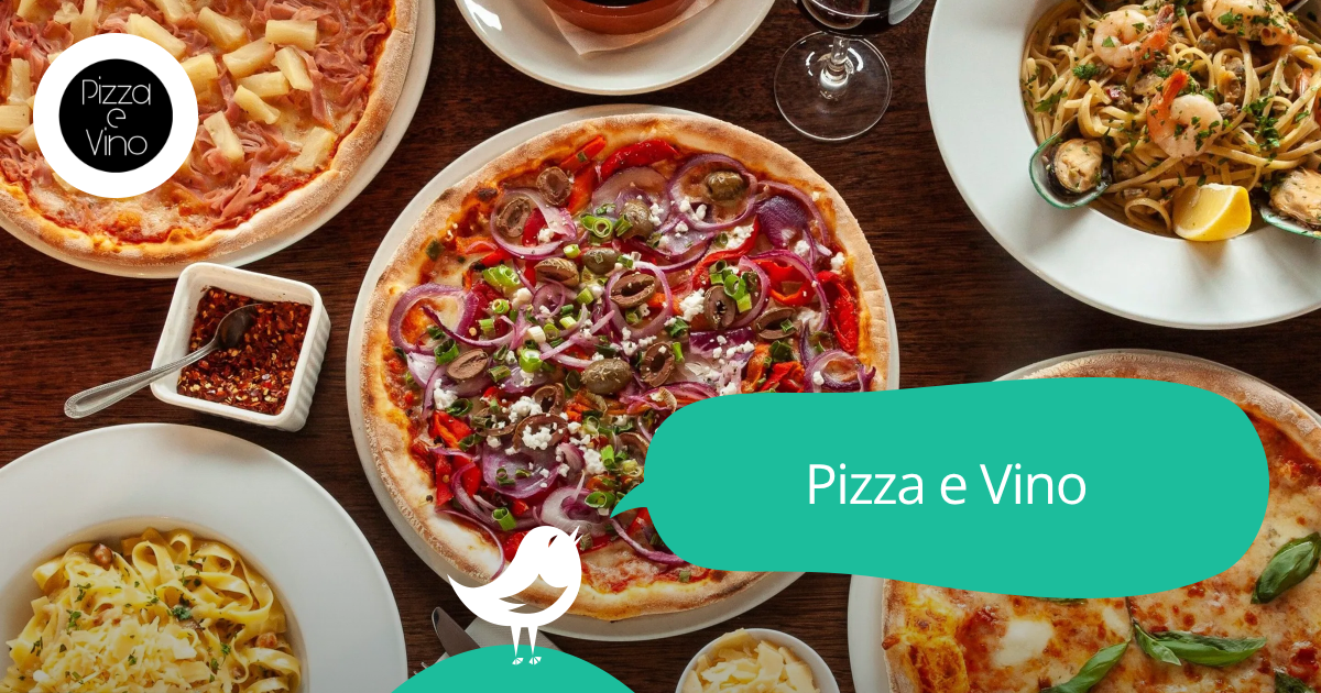 Pizza e Vino: Book any time at everyday prices