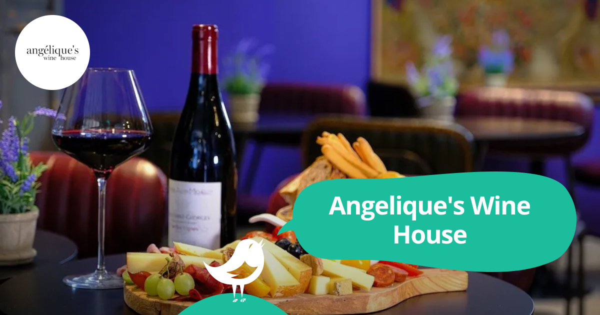 Angelique's Wine House 50 off the first table of the night with First